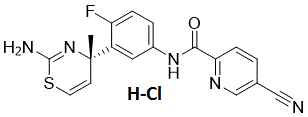 Atabecestat (JNJ-54861911) HCl 1200493-78-2